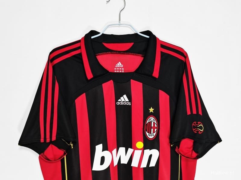 Retro 2006/07 AC Milan Home Soccer Jersey