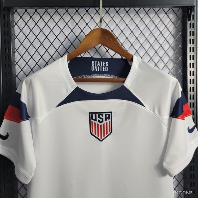 2022 USA Home Soccer Jersey