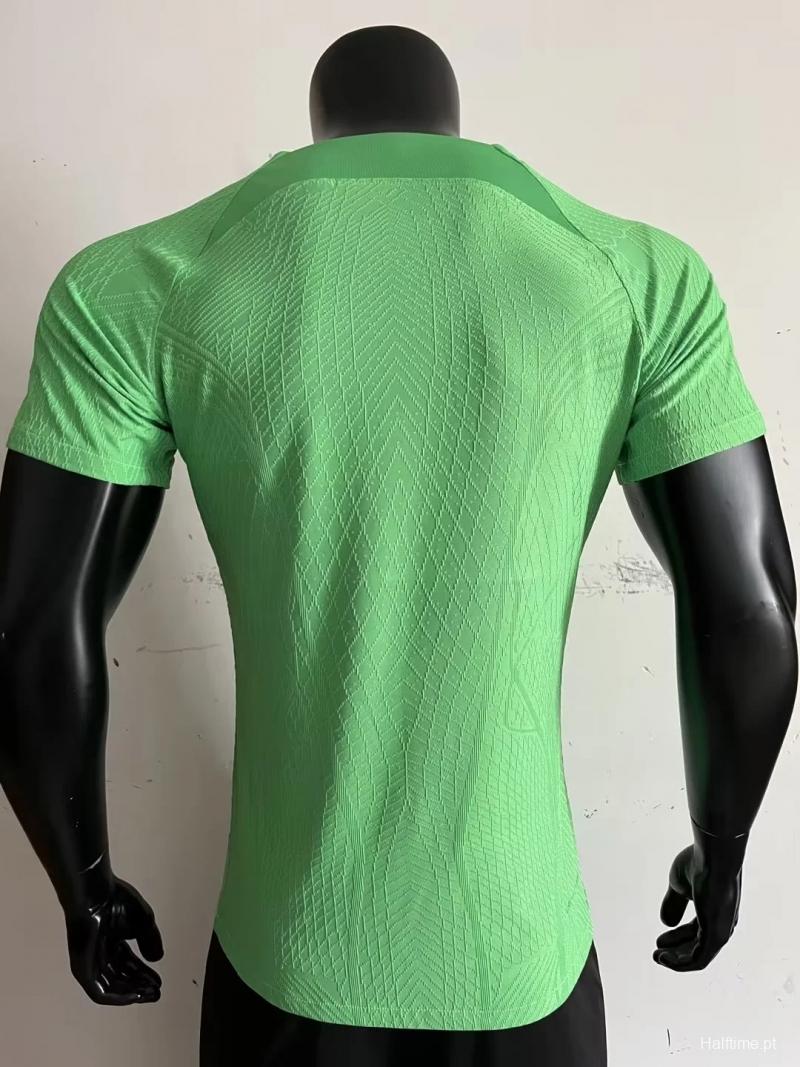 Player Version 2022 Brazil Green Pre-Match Jersey