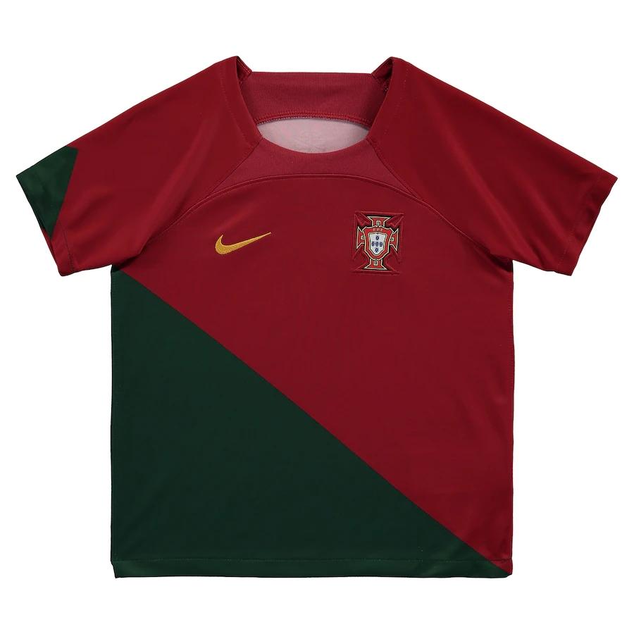 2022 Portugal Home Kids Jersey