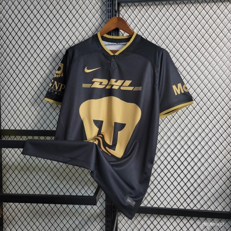 23-24 Pumas UNAM Away Black Jersey