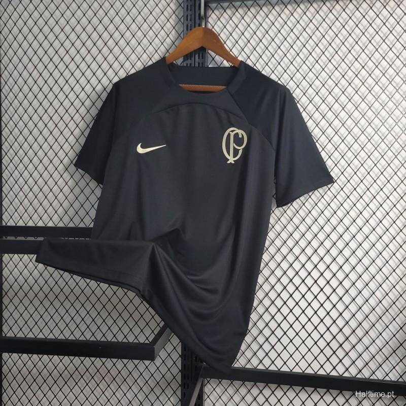 22/23 Corinthians Training Black Jersey