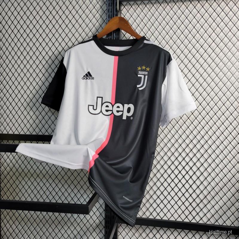 Retro 19/20 Juventus Home Soccer Jersey