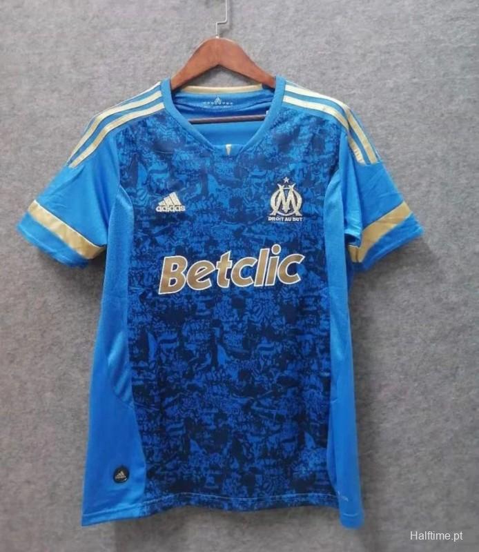 Retro 11/12 OLYMPIQUE MARSEILLE Away Blue Jersey