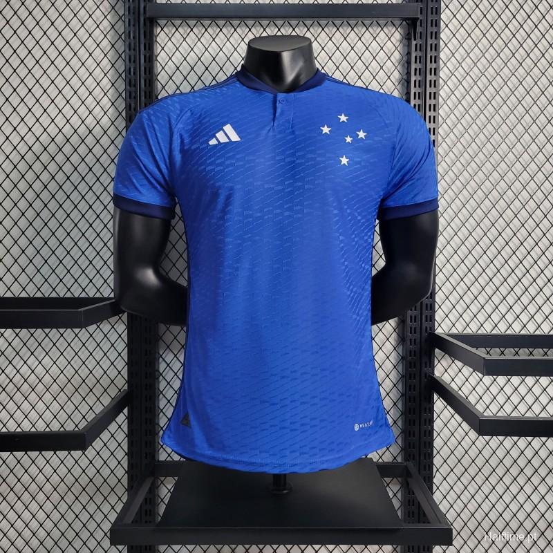 Player Version 23-24 Cruzeiro Home Jersey