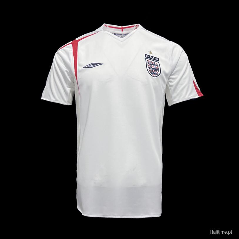 Retro 1982 England Home Soccer Jersey