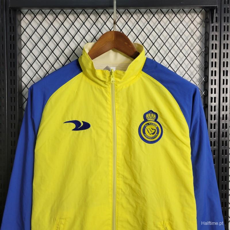 23-24 Windbreaker Al-Nassr FC Reversible Jacket