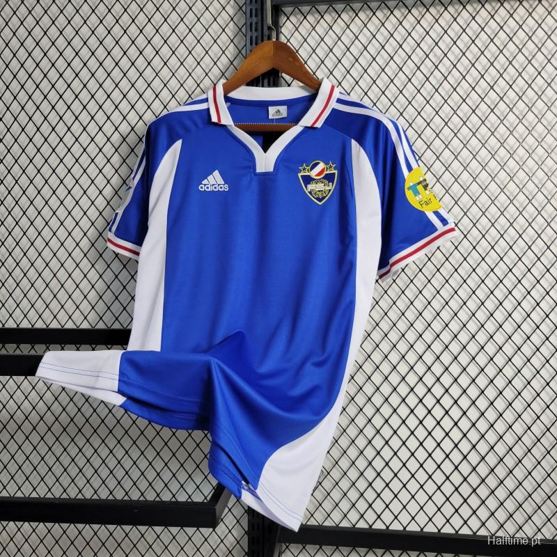 Retro 2000 Yugoslavia Home Jersey