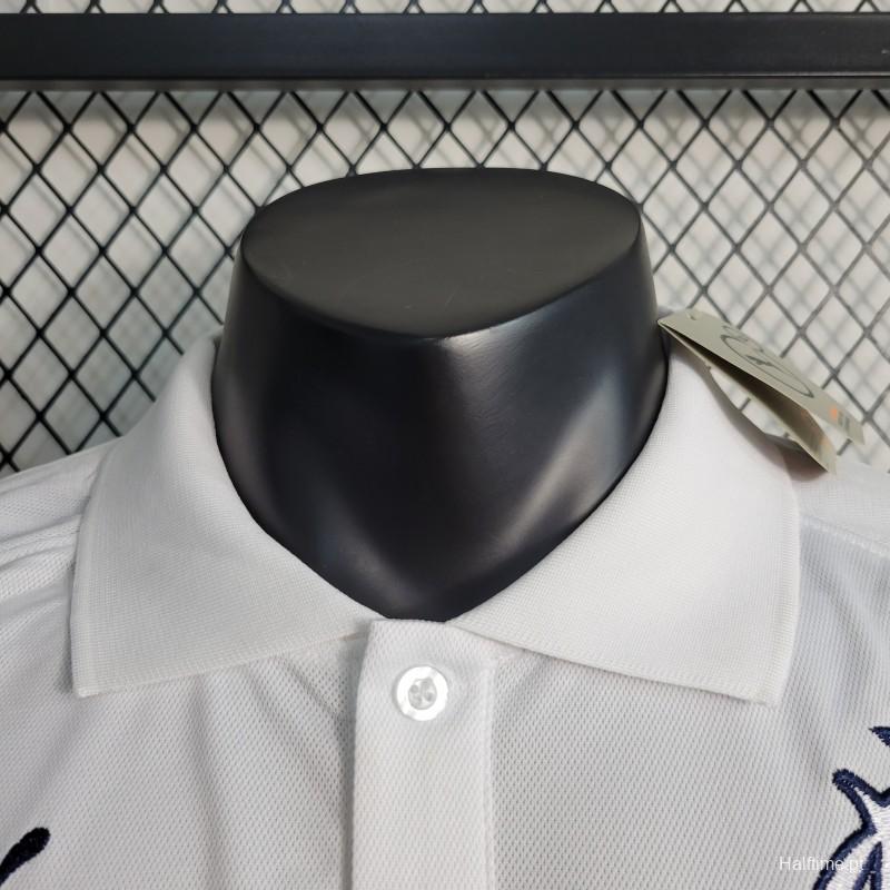 23-24 Olympique Marseille POLO White Jersey