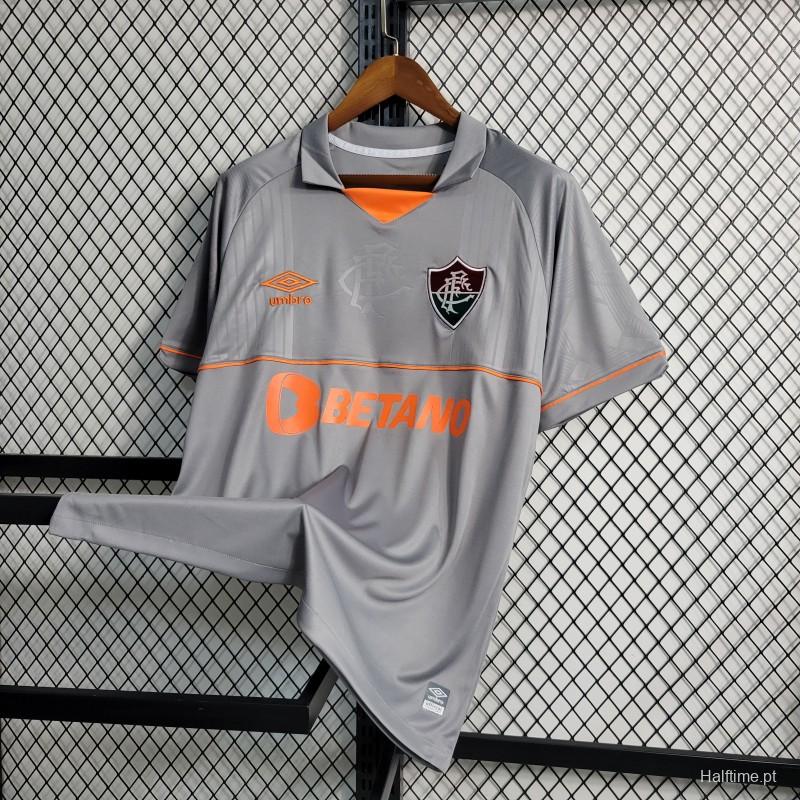 23-24 Fluminense Grey Goalkeeper Jersey