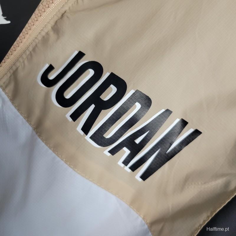 2023 Jordan Beige White Windbreaker