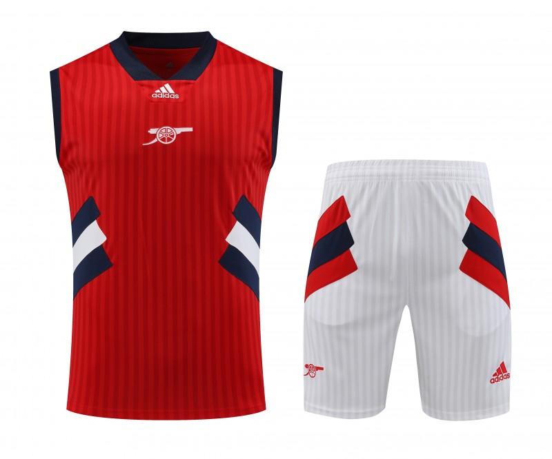 23-24 Arsenal Red Remake Icon Vest Jersey+Shorts