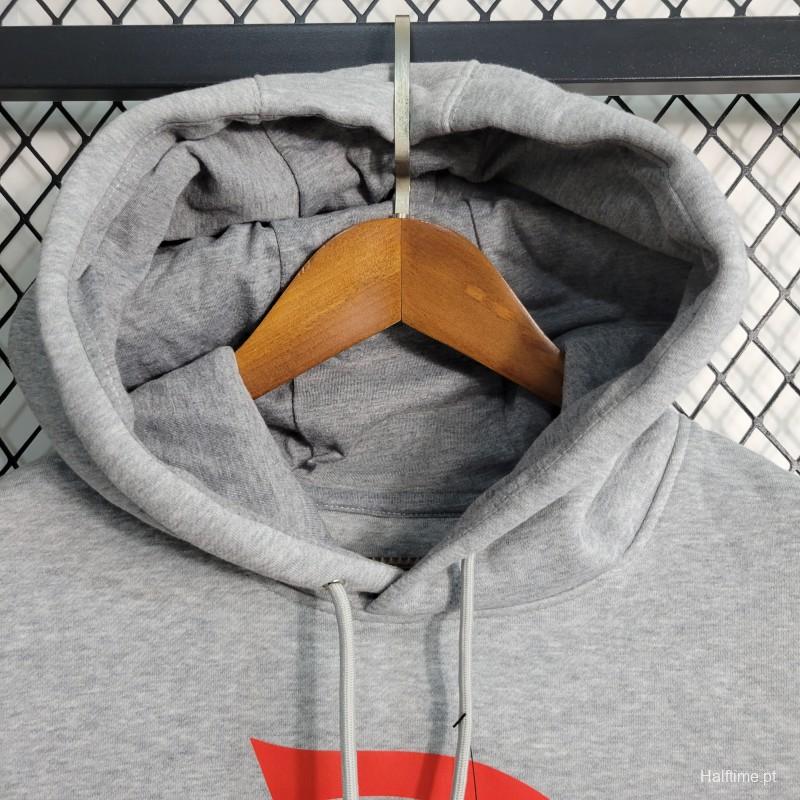 23-24 Flamengo Grey Hoodie