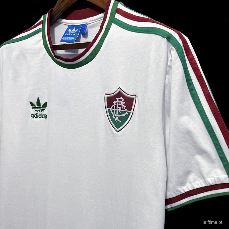 Retro 14/15 Flumimense Adidas Originals White Jersey