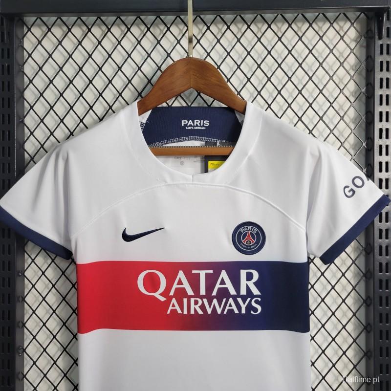 23-24 Kids PSG Away Jersey Size 16-28