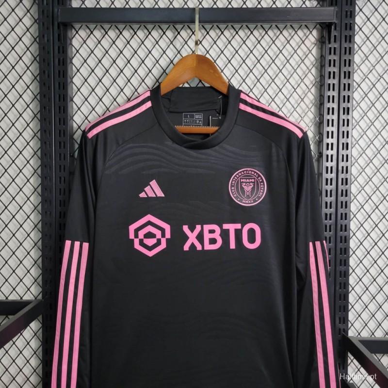 23-24 Inter Miami Away Long Sleeve Jersey