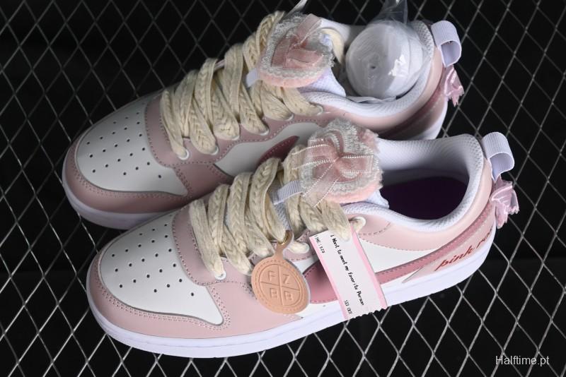 Nike Court Borough Summer Princess Theme Fresh Simple Casual Sneakers - DQ5979-100