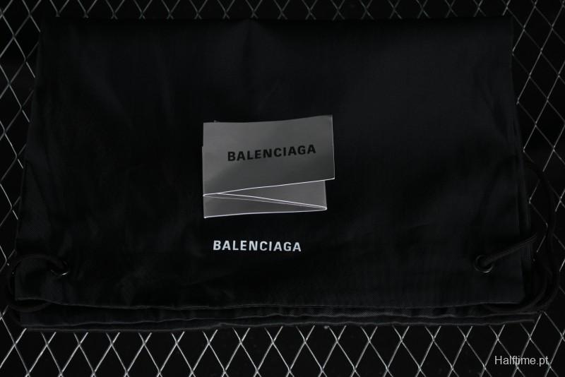 Balenciaga Phantom Sneaker 10th Generation Lace-Up Running Shoes with Transparent Heel Strap - W3XL51269