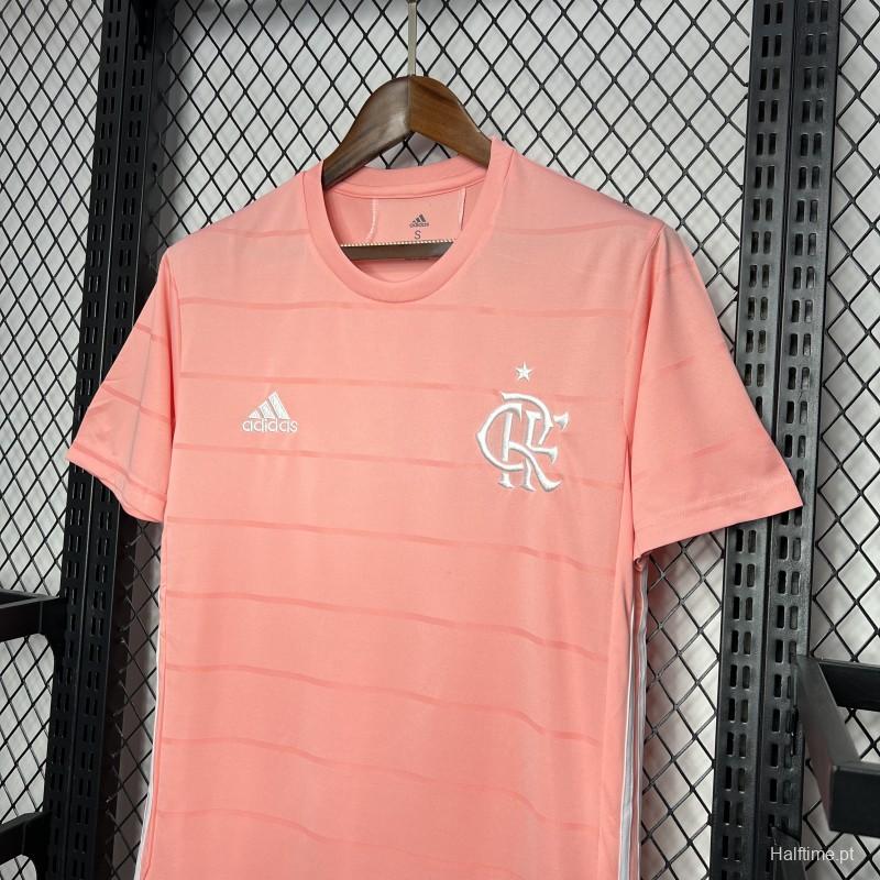 Retro 21/22 Flamengo Pink October Rosa Jersey