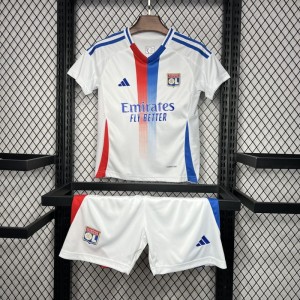 24/25 Kids Olympique Lyonnais Home Jersey