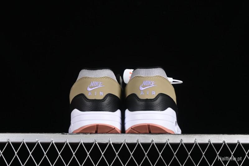 Nike Air Max 1 Retro Running Shoes with Half-Sole Air Cushion - FB9660-003