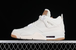 Levi's x Nike Air Jordan 4 Denim Basketball Shoes - AO2571-100