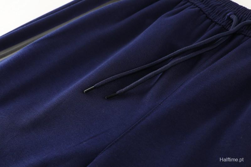 24/25 Nike Navy Hoodie Full Zipper Jacket +Long Pants