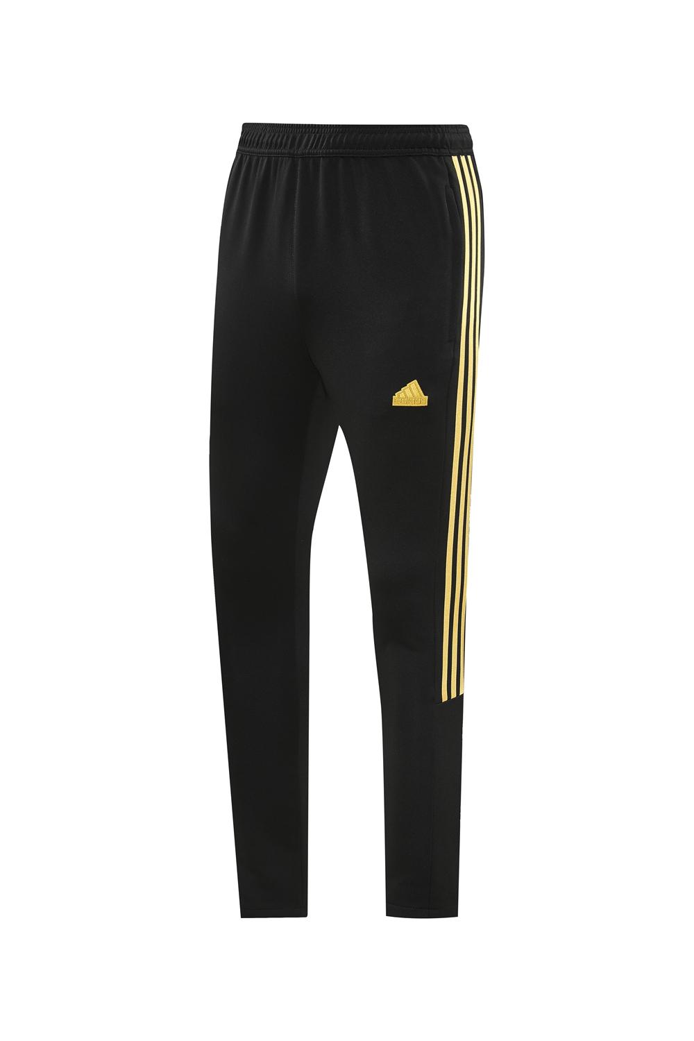 2024 Adidas Black Full Zipper Jacket +Long Pants