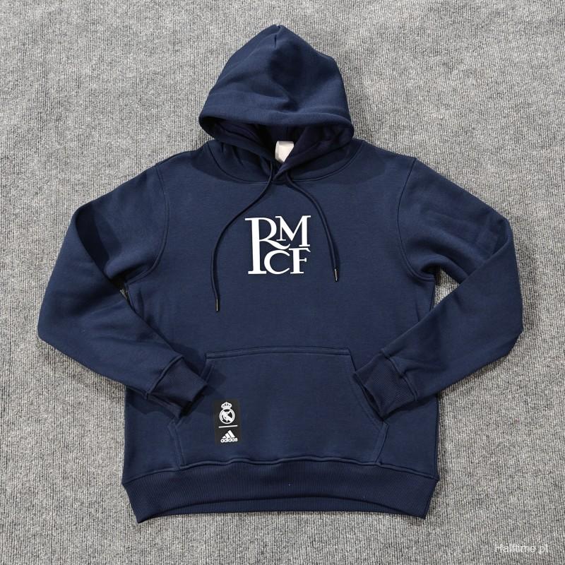 24/25 Real Madrid RMCF Beige/Grey/White/Navy/Black Hoodie