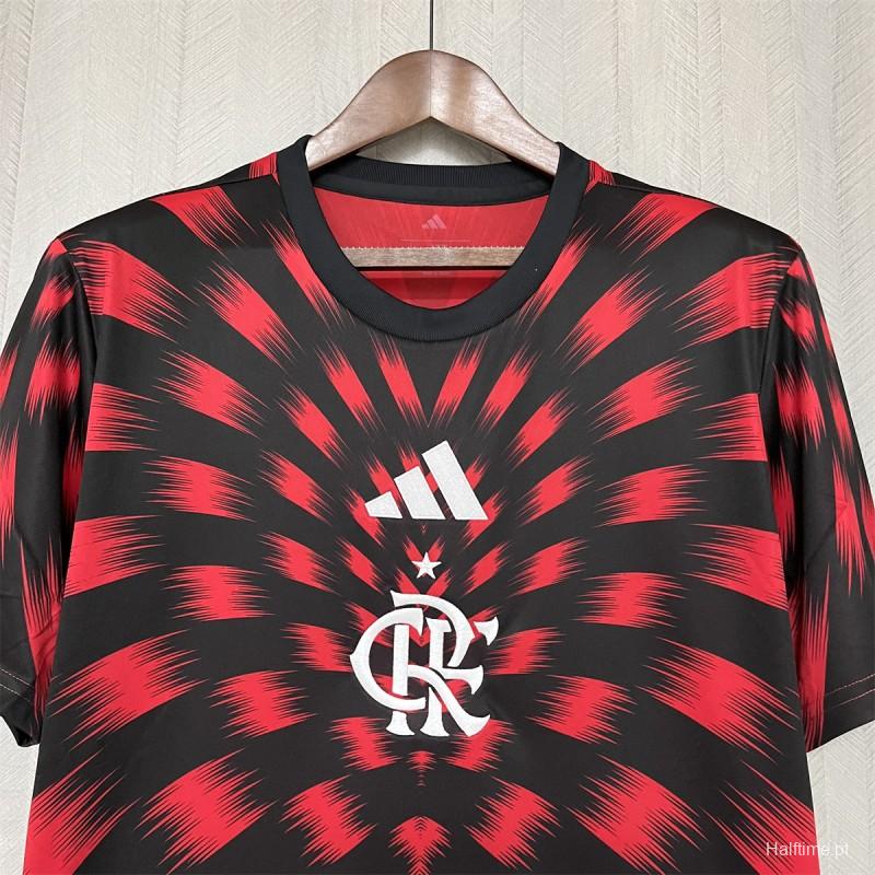 25/26 Flamengo Pre-match Jersey S-XXXXL