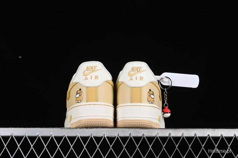 Nike Air Force 1'07 Low "Psyduck" Casual Sneakers - DB3301-661