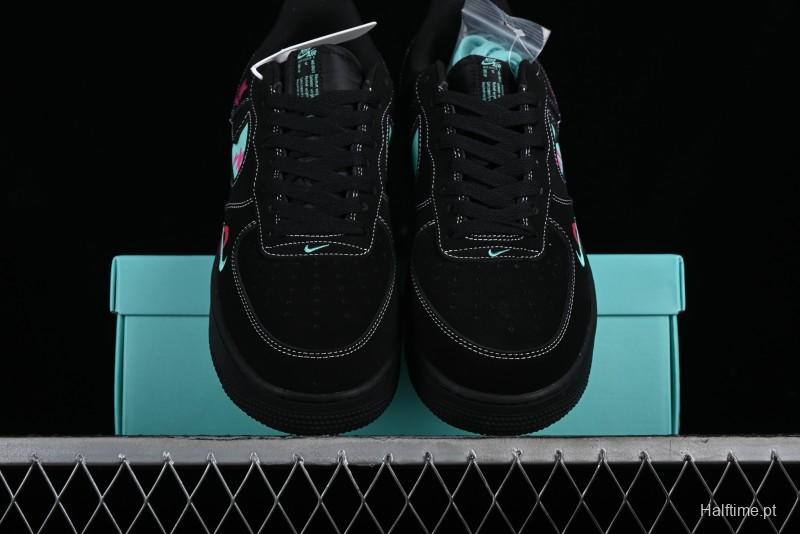 Nike Air Force 1 '07 Low Flame Red Lips Qixi Limited Edition Casual Sneakers - FB8971-005