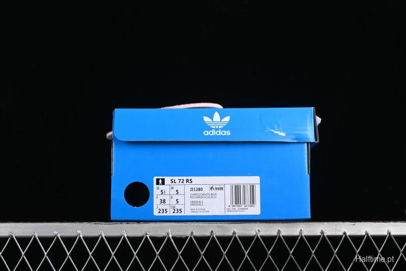Adidas Originals SL 72 RS Retro Running Shoes with Ecotex Tongue and EVA Midsole - JI1280