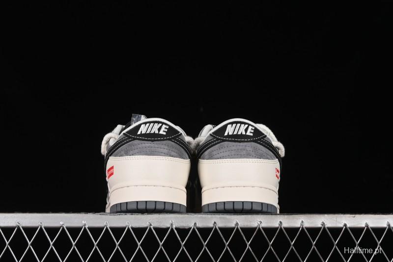 Nike SB Dunk Low Stussy Anniversary Edition Customized Low-Top Casual Sneakers - SJ2068-287