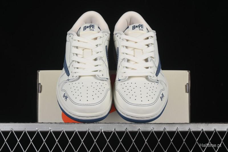 Nike Travis Scott x Fragment Design x Air Jordan 1 Low OG SP AJ1 Bape Collaboration - CH6336-008