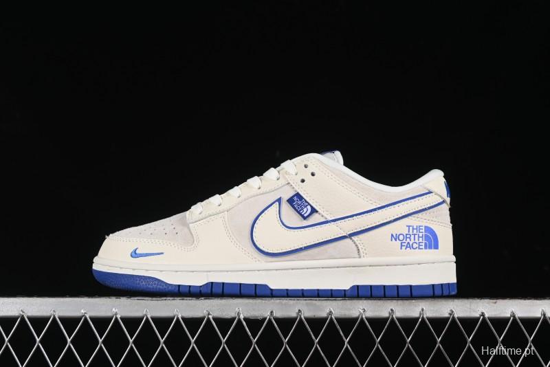 Nike SB Dunk Low The North Face Collaboration Anniversary Edition Custom Low-Top Casual Skate Shoes - KK1333-007