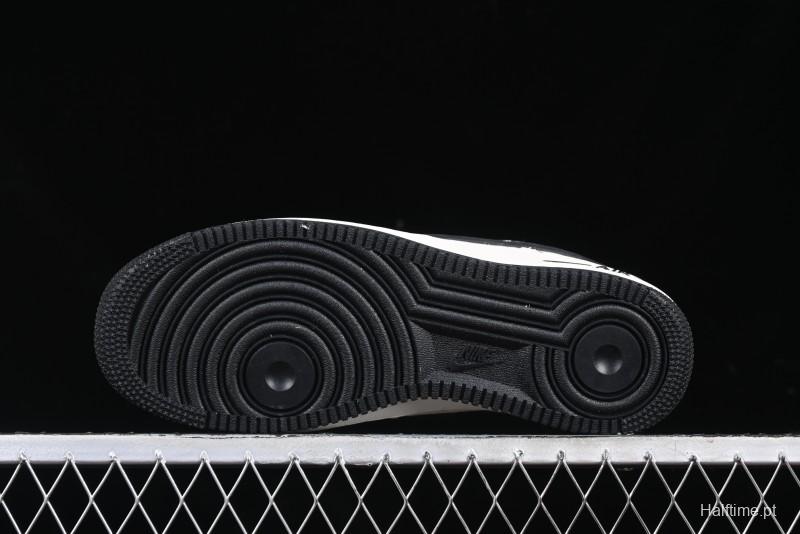 Nike Air Force 1'07 Low The North Face Collaboration Patent Leather Black Stitch Low-Top Casual Sneakers - DM6688-005