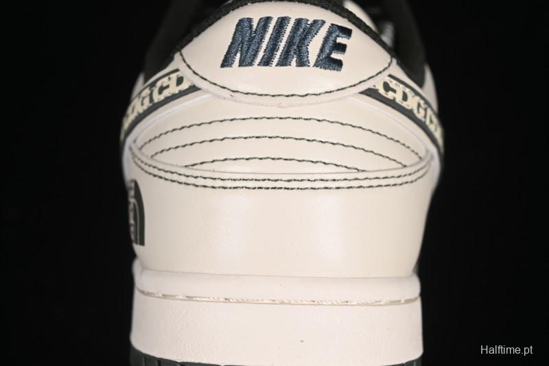 Nike SB Dunk Low The North Face x CDG Anniversary High-End Custom Low-Top Casual Sneakers - DM6868-015