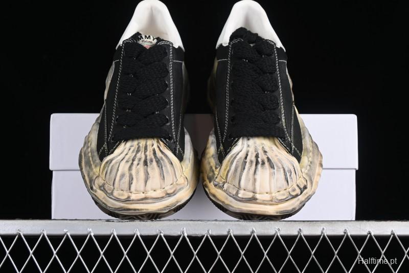 Wayne MMY Original Sole Leather Low Sneaker with Deconstructed Ice Cream Outsole - W.E5