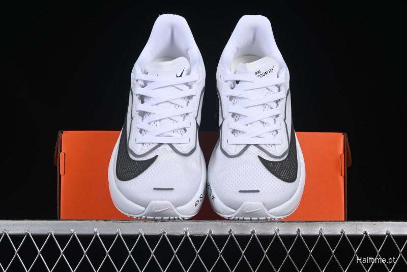 Nike Zoom Fly 6 Lightweight Responsive Running Shoes with React Foam and Carbon Fiber Plate - FN8454-100