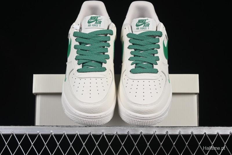 Nike Air Force 1 '07 Low Ted x Portland Collaboration Reflective Green Sneakers - DD8959-707