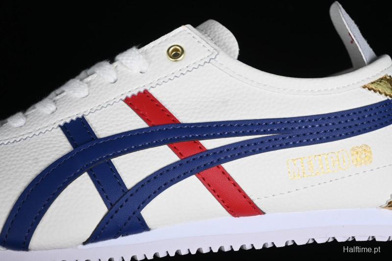 Onitsuka Tiger Mexico 66 Low-Top Leather Sneakers for Casual Running - D507L-0152