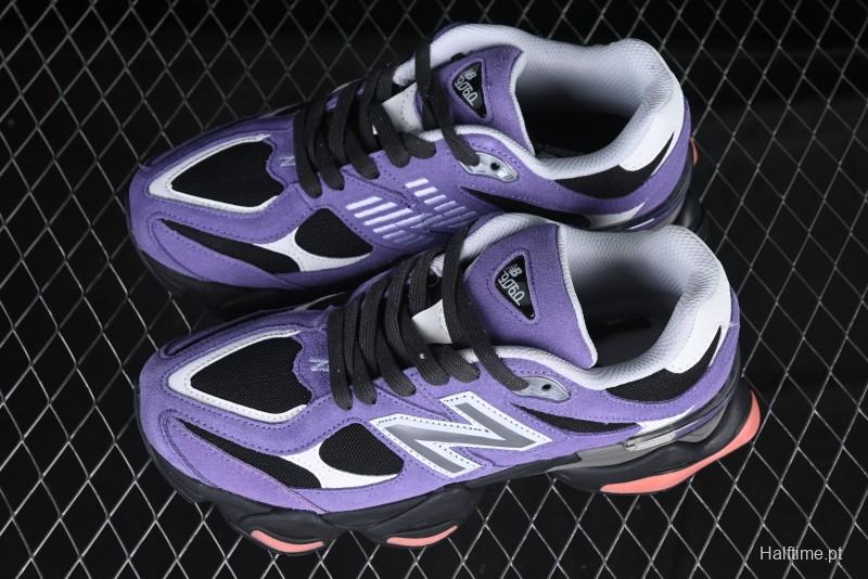 New Balance 9060 Retro Casual Running Shoes with ABZORB Cushioning - U9060VRB