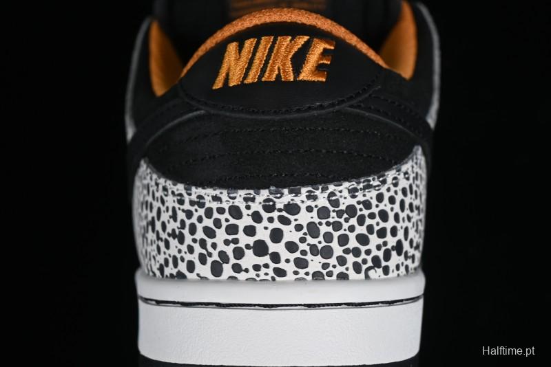 Nike SB Dunk Low Safari "Olympics" Stone Pattern SB Low Top Casual Sneakers - FZ1233-002