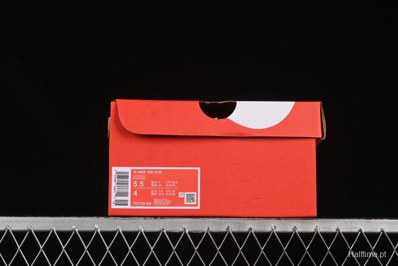 Nike Runtekk V2K Run Cushioned Low-Top Retro Running Shoes with Anti-Slip Design - FD0736-009