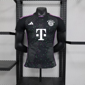 Player Version 23/24 Bayern Munich Black Away Jersey