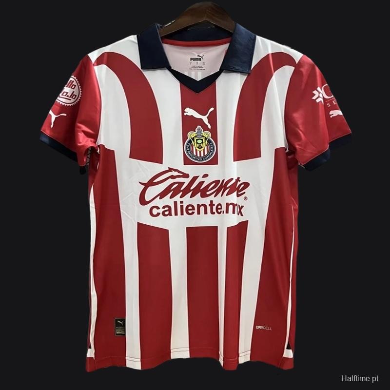 23/24 Chivas Guadalajara Home Jersey