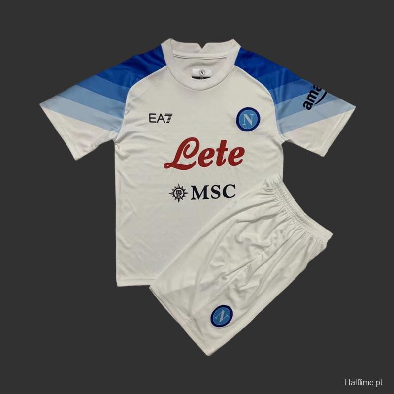 22/23 Kids EA7 Napoli Away