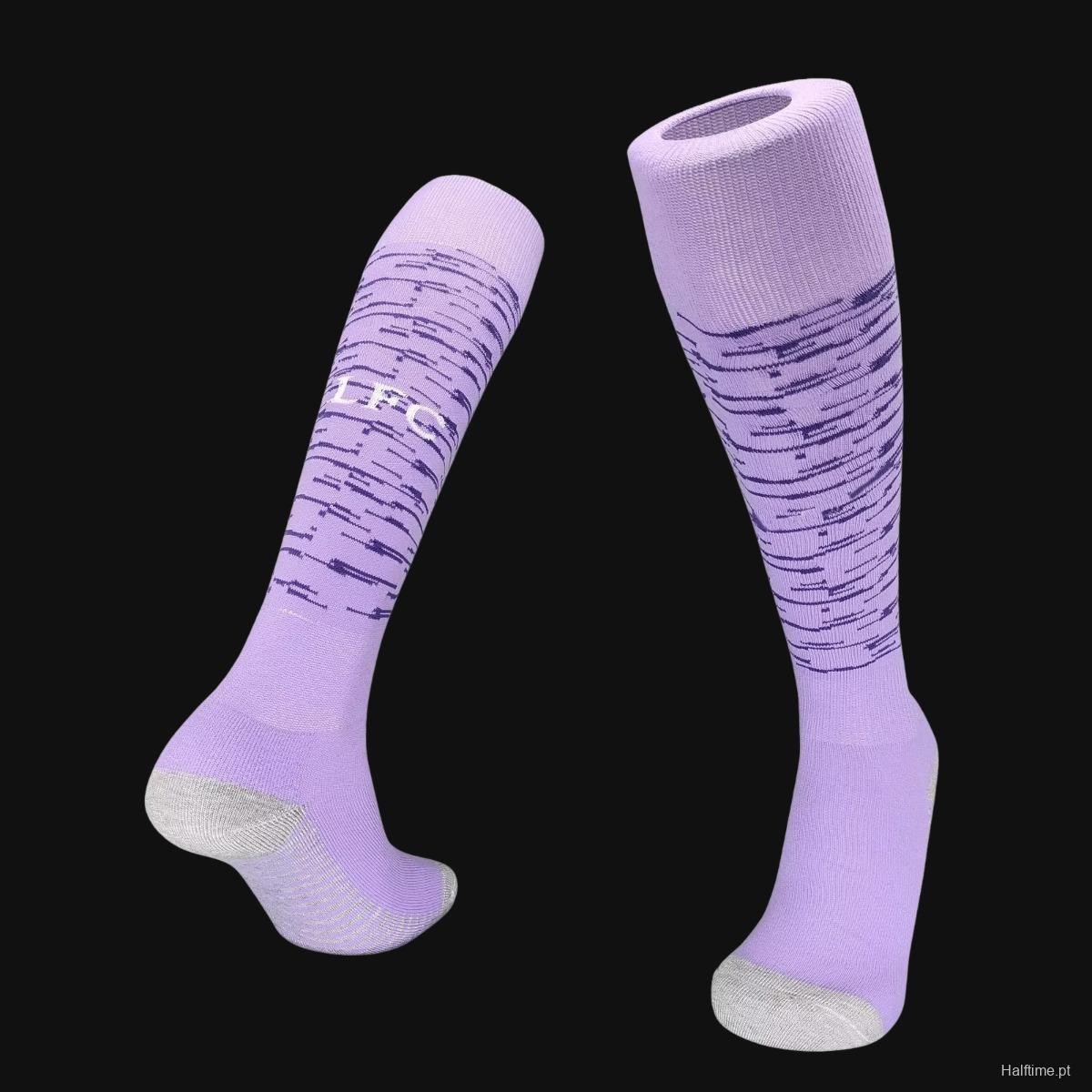 23/24 Liverpool Third Purple Socks