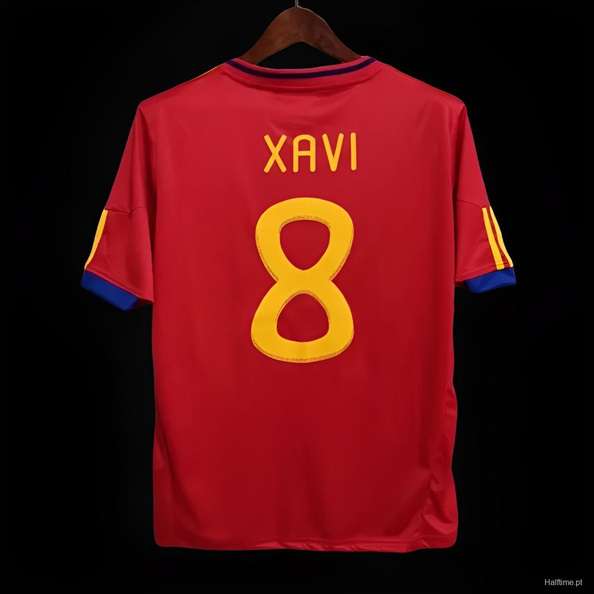 Retro 2010 Spain Home Jersey